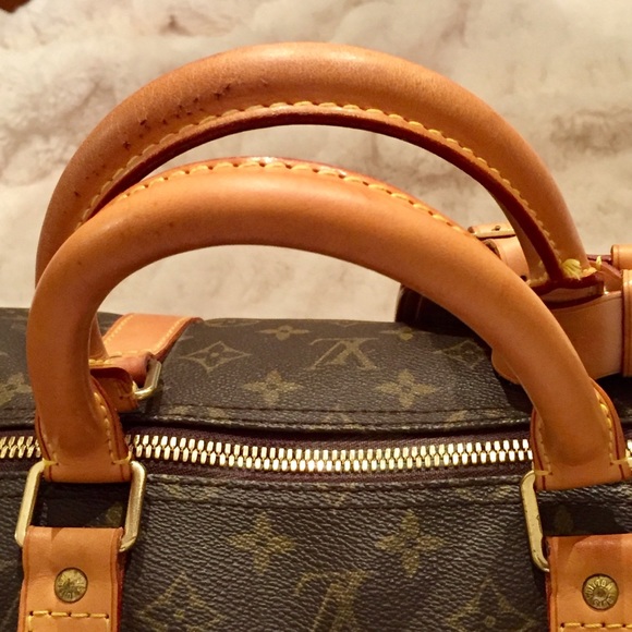 LOUIS VUITTON MONOGRAM CANVAS KEEPALL 55 - Picture 6 of 8